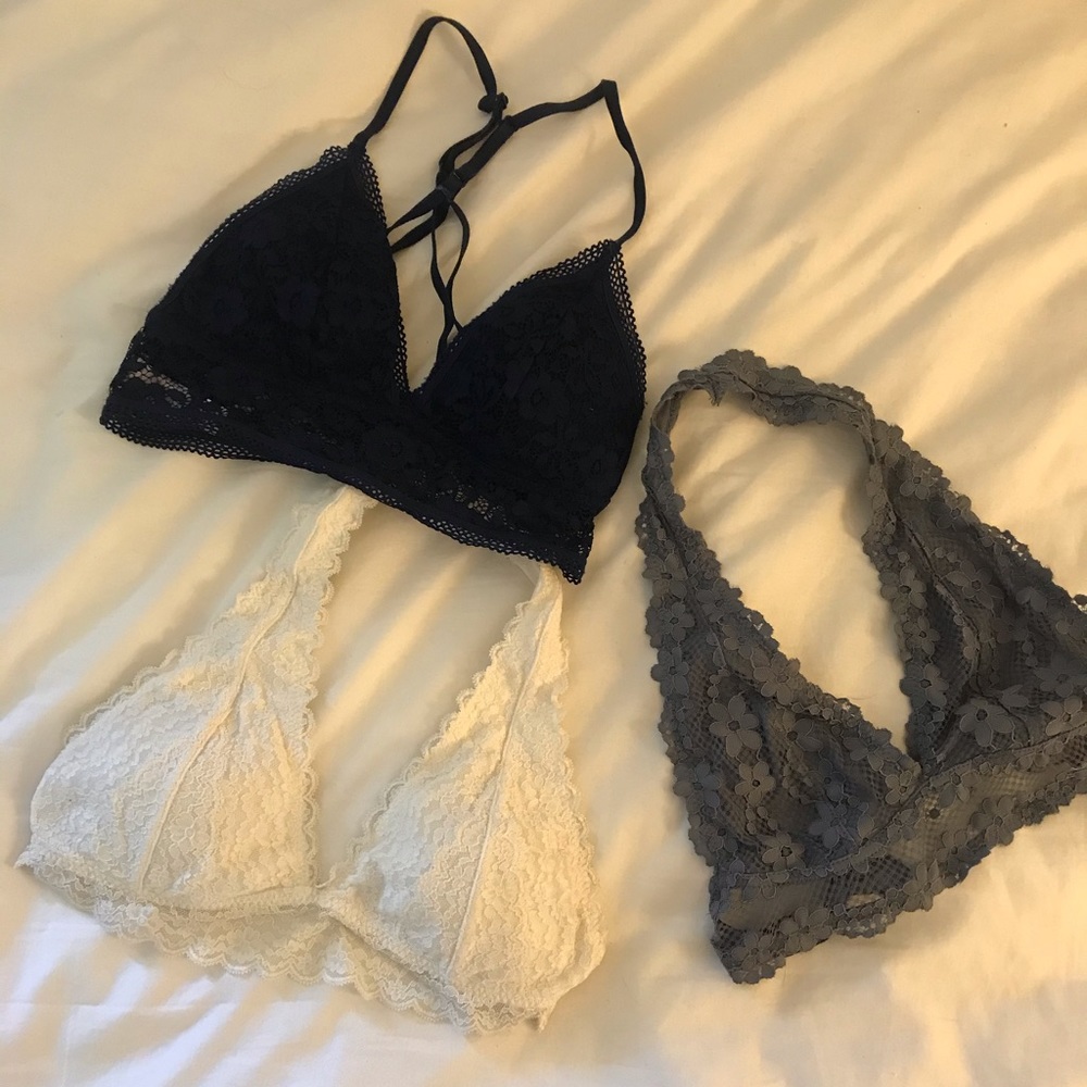 3 bralettes ❤️